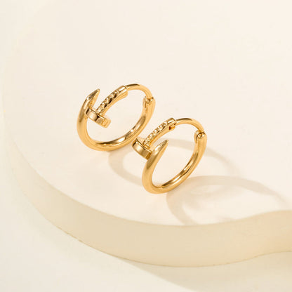 [Camiery] JUSTE NO DIAMOND MINI EARRINGS