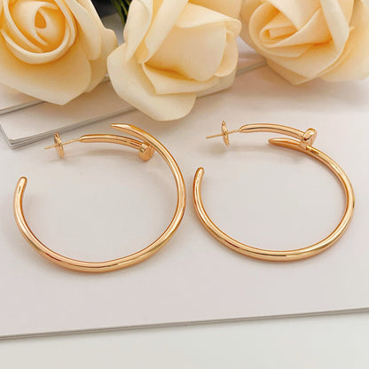 [Camiery] JUSTE NO DIAMOND LARGE EARRINGS