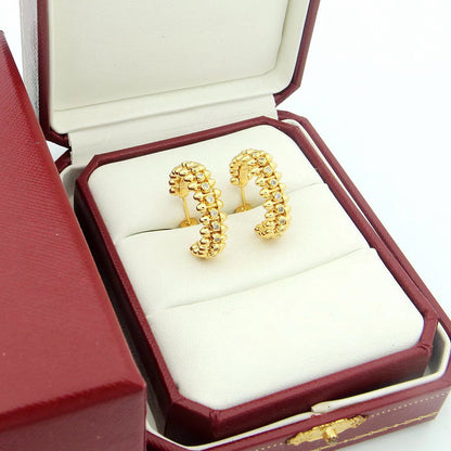 [Camiery] CLASH FULL DIAMOND MEDIUM EARRINGS
