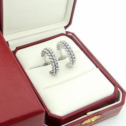 [Camiery] CLASH FULL DIAMOND MEDIUM EARRINGS
