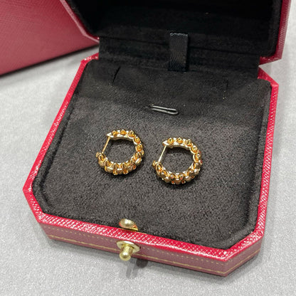 [Camiery] CLASH MINI HOOP EARRINGS