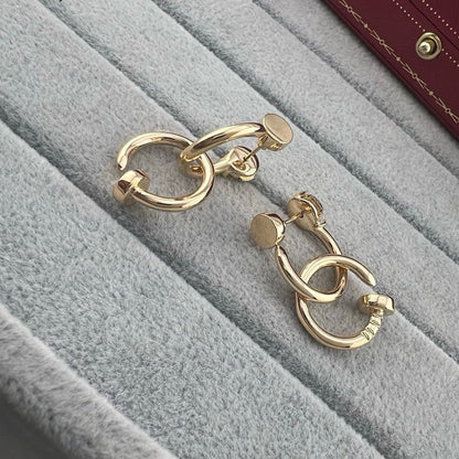 [Camiery] JUSTE NO DIAMOND DOUBLE EARRINGS