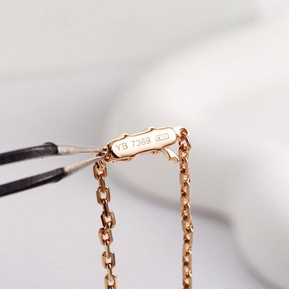 [Camiery] LOVE NECKLACE 16MM  FULL DIAMOND