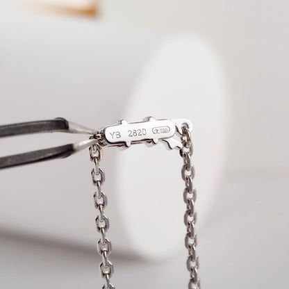 [Camiery] LOVE NECKLACE 16MM  FULL DIAMOND