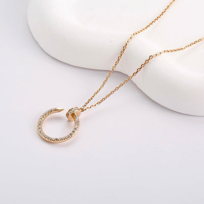 [Camiery] JUSTE NECKLACE FULL DIAMOND