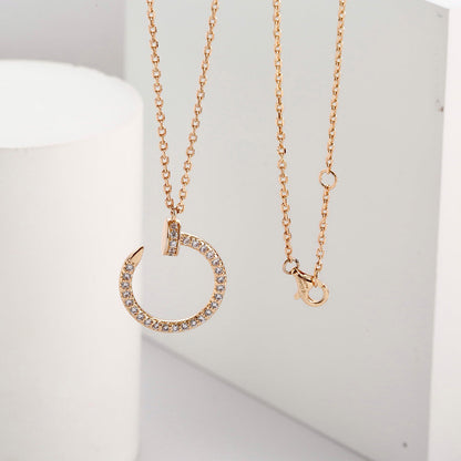 [Camiery] JUSTE NECKLACE FULL DIAMOND