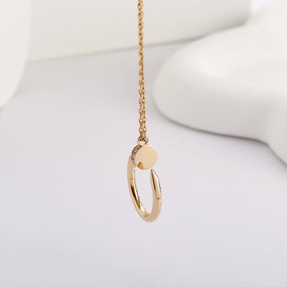 [Camiery] JUSTE NECKLACE FULL DIAMOND