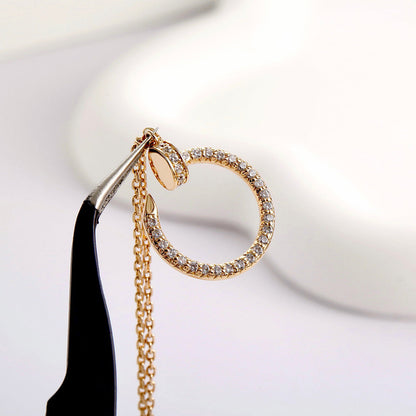 [Camiery] JUSTE NECKLACE FULL DIAMOND