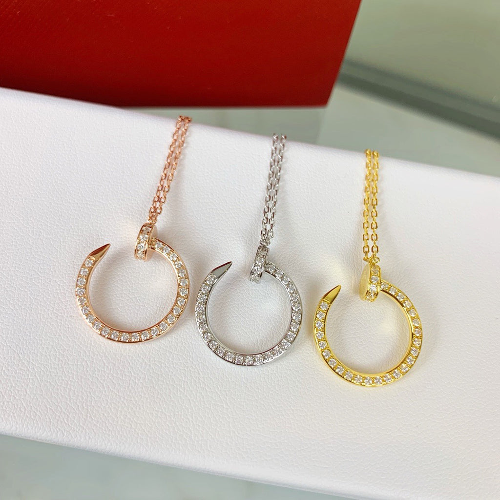 [Camiery] JUSTE NECKLACE FULL DIAMOND