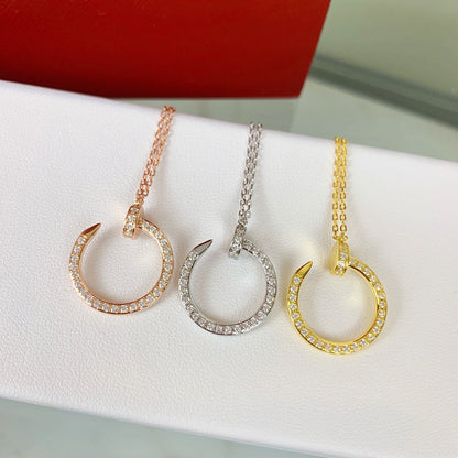 [Camiery] JUSTE NECKLACE FULL DIAMOND