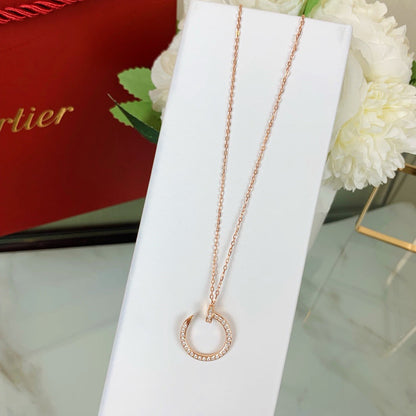 [Camiery] JUSTE NECKLACE FULL DIAMOND