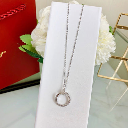 [Camiery] JUSTE NECKLACE FULL DIAMOND