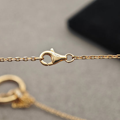 [Camiery] JUSTE NECKLACE HALF DIAMOND