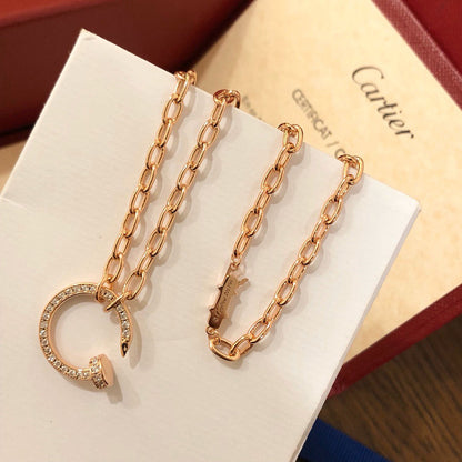 [Camiery] JUSTE NECKLACE FULL DIAMONDS
