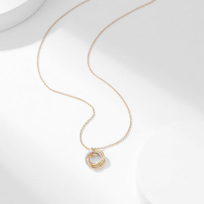 [Camiery] TRINITY SMALL NECKLACE