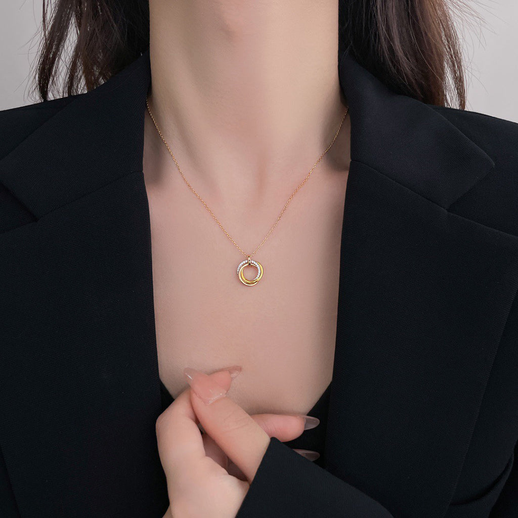 [Camiery] TRINITY SMALL NECKLACE