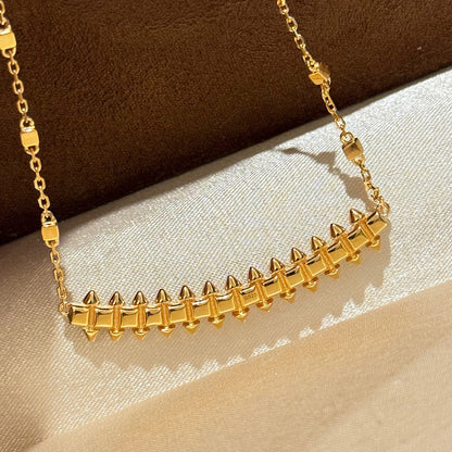 [Camiery] CLASH  SMALL FULL DIAMOND NECKLACE