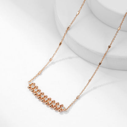 [Camiery] CLASH  MEDIUM DIAMOND NECKLACE