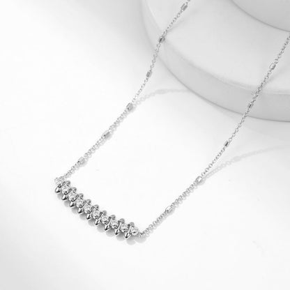 [Camiery] CLASH  MEDIUM DIAMOND NECKLACE
