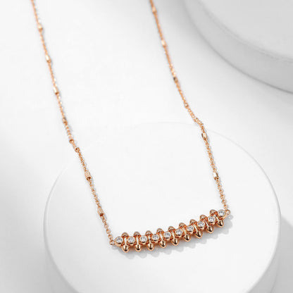 [Camiery] CLASH  MEDIUM DIAMOND NECKLACE