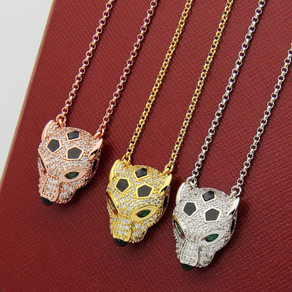 [Camiery] PANTHERE FULL DIAMOND NECKLACE