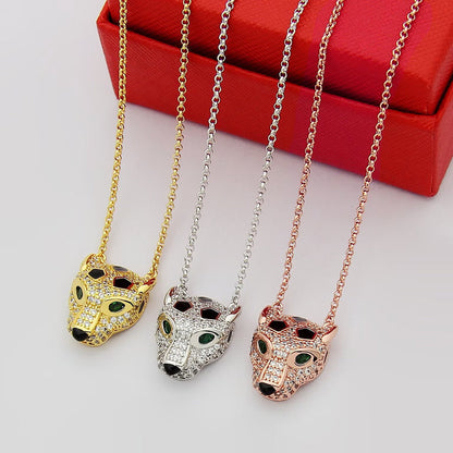 [Camiery] PANTHERE FULL DIAMOND NECKLACE