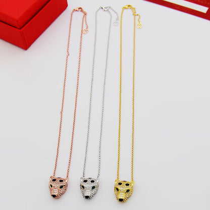 [Camiery] PANTHERE FULL DIAMOND NECKLACE