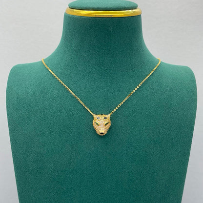 [Camiery] PANTHERE FULL DIAMOND NECKLACE