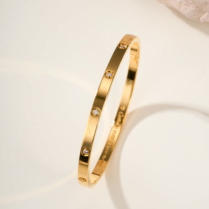 [Camiery] LOVE BRACELET 3.65MM 10 DIAMONDS