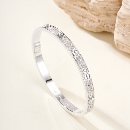 [Camiery] LOVE BRACELET 4.8MM DIAMOND-PAVED
