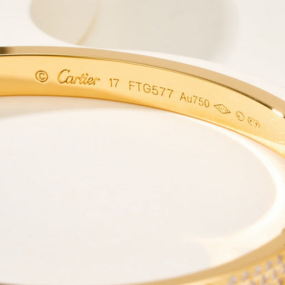 [Camiery] LOVE BRACELET 4.8MM DIAMOND-PAVED