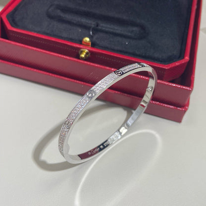 [Camiery] LOVE BRACELET 3.65MM DIAMOND-PAVED