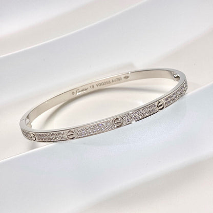 [Camiery] LOVE BRACELET 3.65MM DIAMOND-PAVED