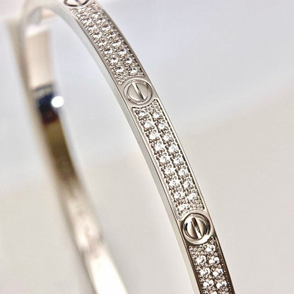 [Camiery] LOVE BRACELET 3.65MM DIAMOND-PAVED