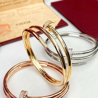 [Camiery] JUSTE BRACELET 3.5MM DOUBLE ROW DIAMOND