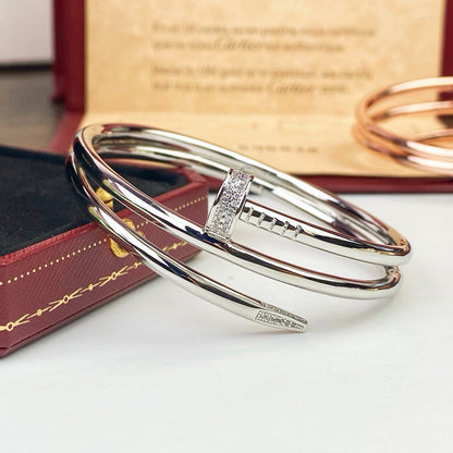 [Camiery] JUSTE BRACELET 3.5MM DOUBLE ROW DIAMOND