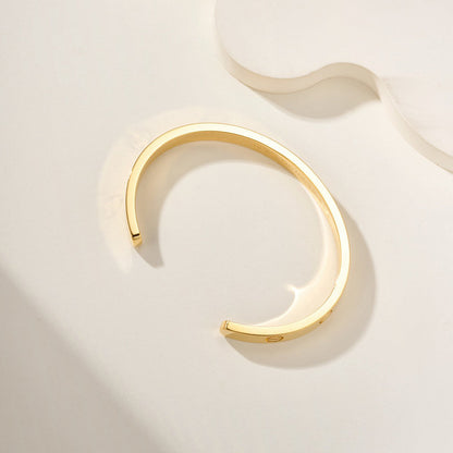 [Camiery] LOVE BRACELET 6.1MM OPEN CUFF