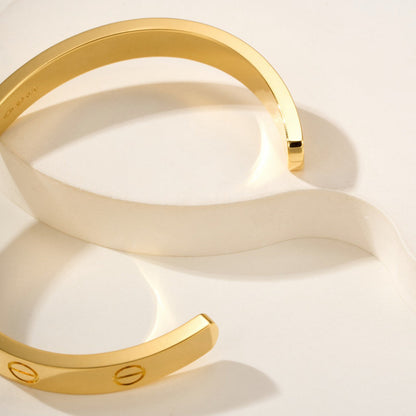 [Camiery] LOVE BRACELET 6.1MM OPEN CUFF