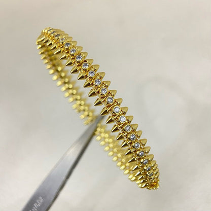 [Camiery] CLASH  BRACELET 8MM DIAMONDS