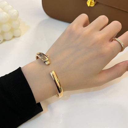 [Camiery] PANTHERE OPEN BRACELET