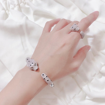 [Camiery] PANTHERE BIG BRACELET DIAMONDS