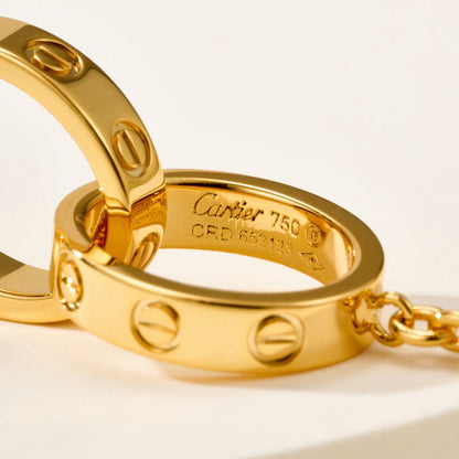 [Camiery] LOVE BRACELET DOUBLE RING
