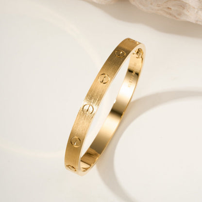[Camiery] LOVE BRACELET 6.1MM BRUSHED