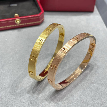 [Camiery] LOVE BRACELET 6.1MM BRUSHED