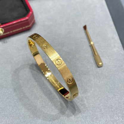 [Camiery] LOVE BRACELET 6.1MM BRUSHED