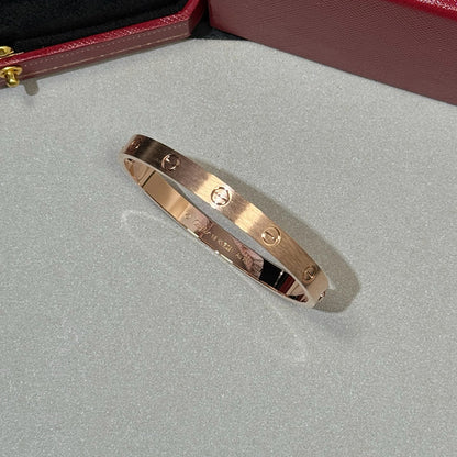 [Camiery] LOVE BRACELET 6.1MM BRUSHED
