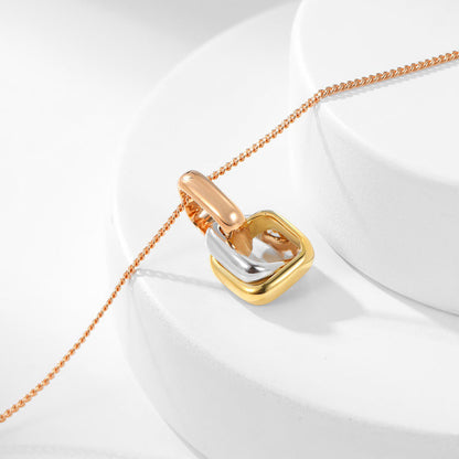 [Camiery] TRINITY CUSHION NECKLACE COLLECTION