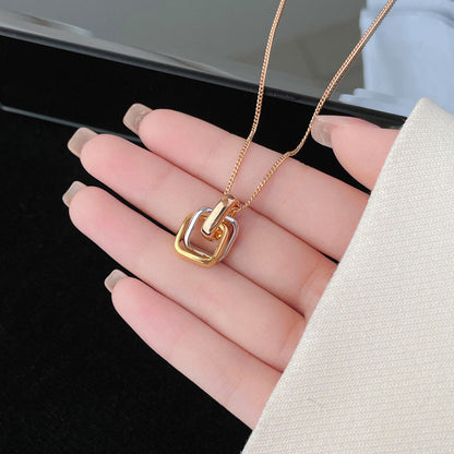 [Camiery] TRINITY CUSHION NECKLACE COLLECTION