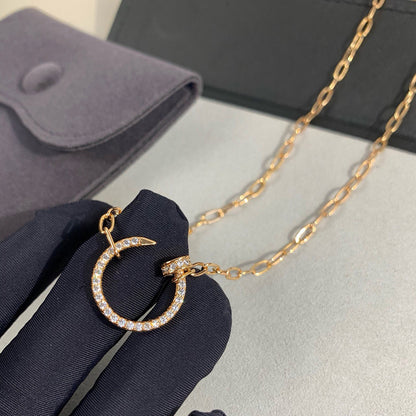 [Camiery] JUSTE NECKLACE FULL DIAMONDS