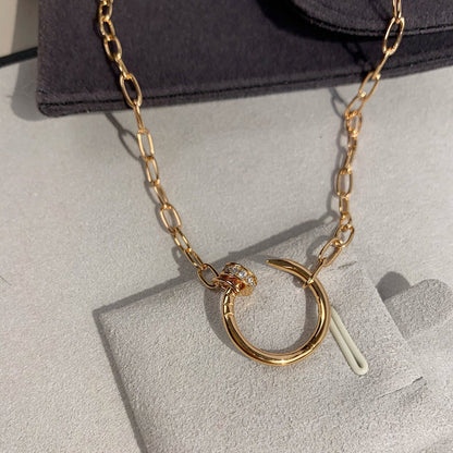 [Camiery] JUSTE NECKLACE FULL DIAMONDS